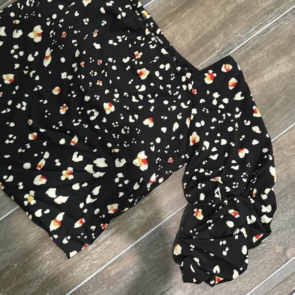 Super cute and unique Halogen from Nordstrom blouse. Sz L - Picture 2 of 5